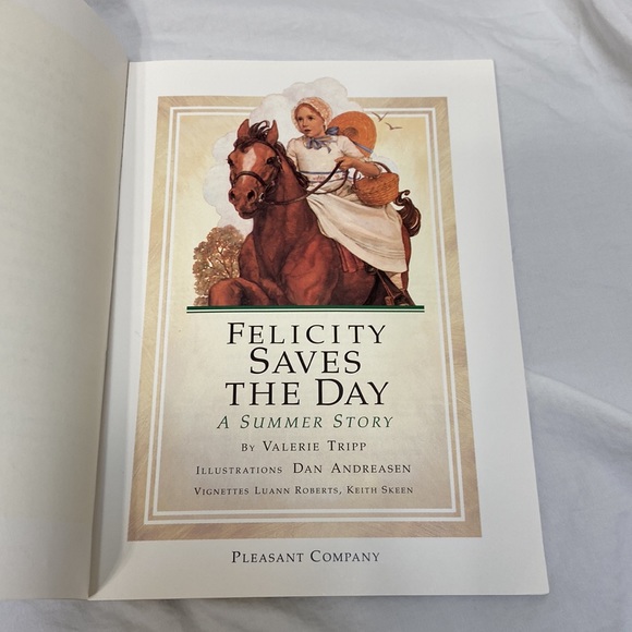📚The American Girls Collection: Felicity Saves the Day, a Summer Story, Book 5. - Picture 5 of 16